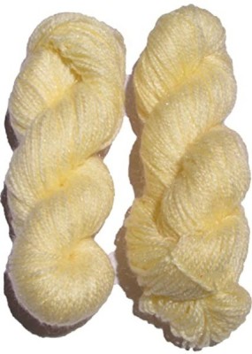 JEFFY Vardhman RABIT Excel Wool Hank Hand Knitting Wool/Art Craft Yarn, Cream 400g