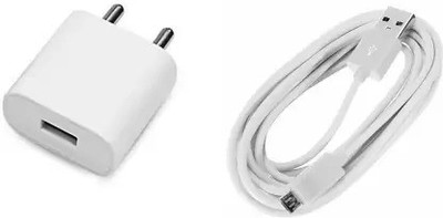 A2 Gold 2.4 A Wall Charger for Mobile with Detachable Cable(White)
