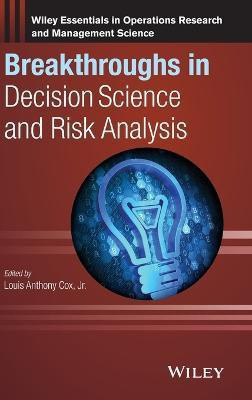 Breakthroughs in Decision Science and Risk Analysis(English, Hardcover, unknown)