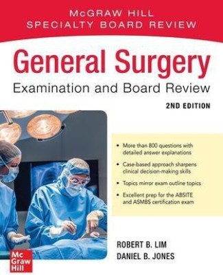 General Surgery Examination and Board Review, Second Edition(English, Paperback, Lim Robert)