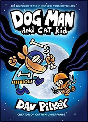 The Adventures of Dog Man 4: Dog Man and Cat Kid(English, Hardcover, Pilkey Dav)