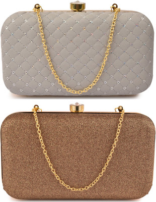AILTINO Party Brown  Clutch