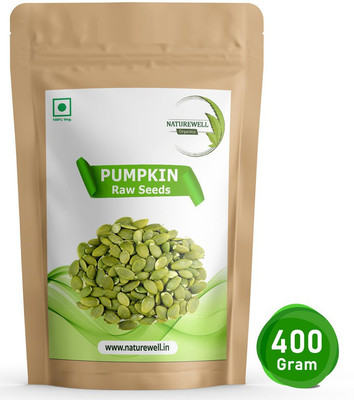 Naturewell 400 gram - Raw Pumpkin Seeds For Eating and Weight Loss - High Protein & Fiber Pumpkin Seeds(400 g)