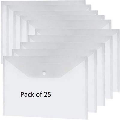 SHINING ZON Button Folder Button Folder(Set Of 25, Transparent)