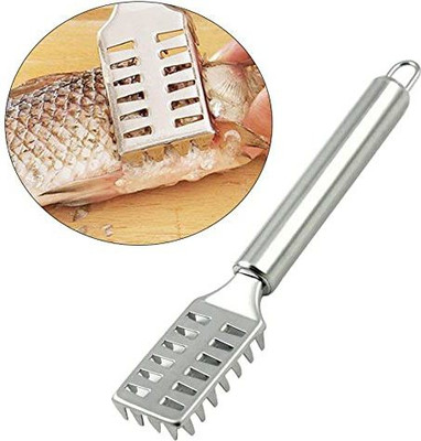 DN BROTHERS Stainless Steel Fish Scale Remover Cleaner Fish Scaler Fish Scaler(Pack of 1)
