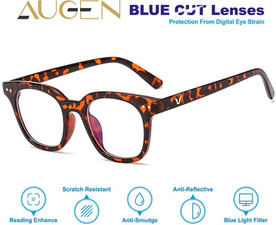 Augen Full Rim Square Frame(55 mm)