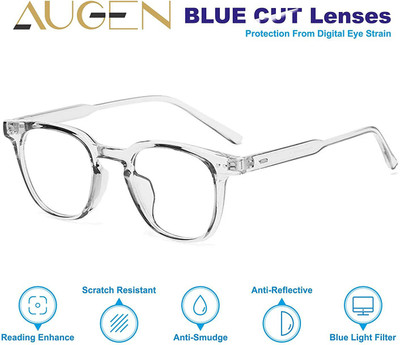 Augen Full Rim Square Frame(56 mm)