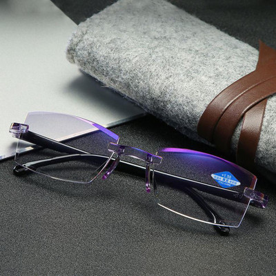 BFIVE Rimless (+1.00) Rectangle Reading Glasses(123 mm)