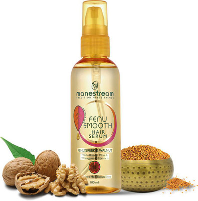 Manestream Fenusmooth Serum for Silky, Smooth & Frizz-Free Hair with Fenugreek & Walnut Oil(100 ml)