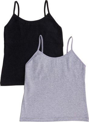 Adira Camisole For Girls(Grey, Pack of 2)