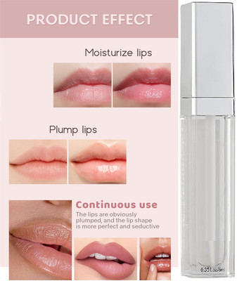 AMOSFIA Student Moisturizing Lip Lip Gloss Transparent(6 ml, TRANSPARENT)