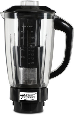 Sunmeet Heavy Juicer Jar for Mixer Grinder Juicer Jar Transparent Plastic Fruit filter Mixer Juicer Jar(1500 ml)