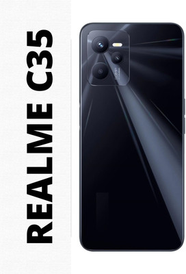 PanelX Realme C35 Back Panel(Black)
