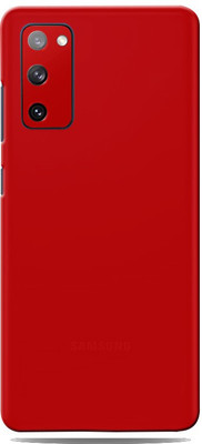 BUGGU Red Matte For Samsung Galaxy S20 FE 5G Skin Guard, Samsung S20 FE 5G Mobile Skin(Red Matte Skin With High Matte Finish.)