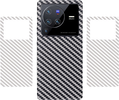 DVANK VIVO X80 PRO 5G || 3D CARBON FIBER ULTRA-THIN BACK LAMINATION || Mobile Skin(TRANSPARENT)