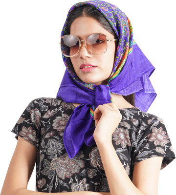 CHACKO Printed Pure Wool Women Fancy Scarf