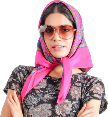 CHACKO Printed Pure Wool Women Fancy Scarf