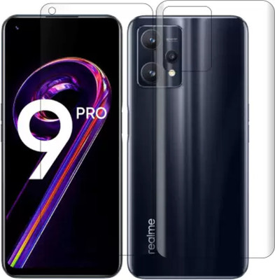 Prsky Front and Back Tempered Glass for Realme 9 Pro(Pack of 2)