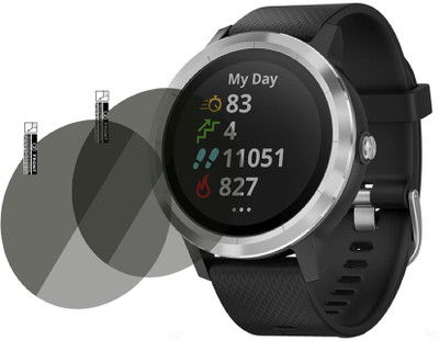 TXGO Screen Guard for Garmin Vivoactive 3 GPS Smartwatch(Pack of 2)