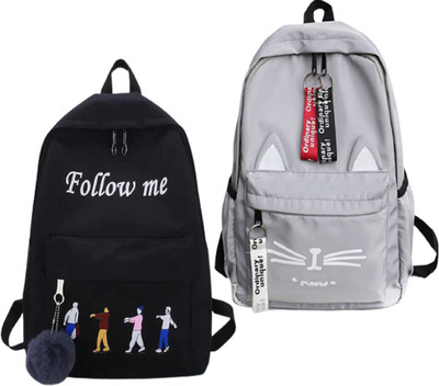 Mayur Creation Small 20 L Backpack Attractive Combo Casual Backpack 20 L Backpack(Multicolor)