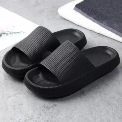 FORMIC Men Slides(Black , 9)