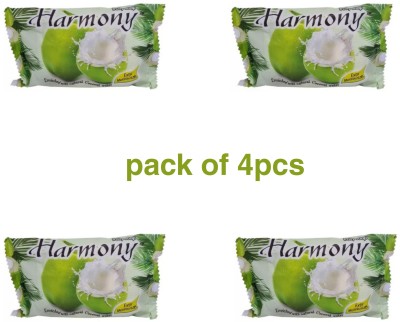 Harmony Coconut water soap pack of 4pcs(4 x 75 g)