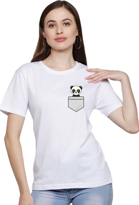 FALTU.CO Party Printed Women White Top