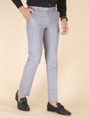 FUBAR Regular Fit Men Grey Trousers