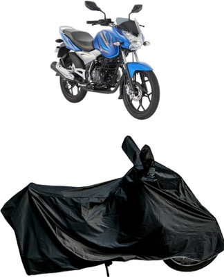 APNEK Waterproof Two Wheeler Cover for Bajaj(Discover 150 s, Black)