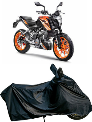 APNEK Waterproof Two Wheeler Cover for KTM(125 Duke, Black)