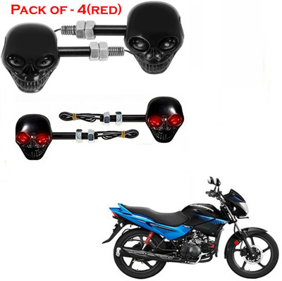 RawatZ Side LED Indicator Light for Hero Glamour(Red)