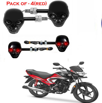 BR TrendZ Side LED Indicator Light for Honda Dream Yuga(Red)