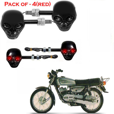RawatZ Side LED Indicator Light for Yamaha RX 100(Red)