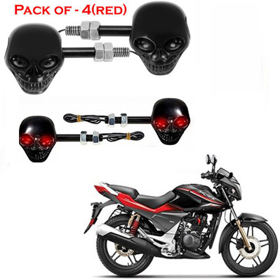 RawatZ Side LED Indicator Light for Hero CBZ Xtreme(Red)