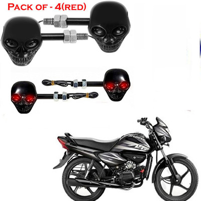 RawatZ Side LED Indicator Light for Hero Splendor NXG(Red)