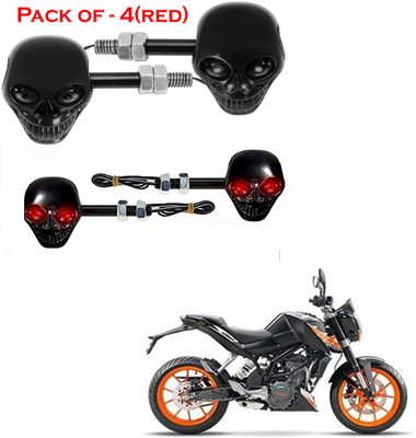 RawatZ Side LED Indicator Light for KTM Duke 200(Red)