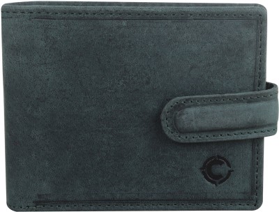 Cotnis Men Trendy, Formal, Travel Green Genuine Leather Wallet(5 Card Slots)