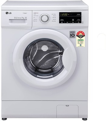 LG 7 kg Fully Automatic Front Load with In-built Heater White(FHM1207SDW) (LG)  Buy Online