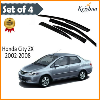 KRISHNA AUTO For Non-convertibles Front, Rear Wind Deflector(Tinted Honda City ZX)