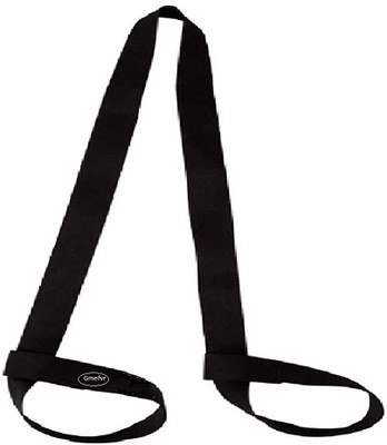Gmefvr Yoga Mat Strap Black Color 1.2inch Nylon Strap Pack of 3 Nylon Yoga Strap(Red)