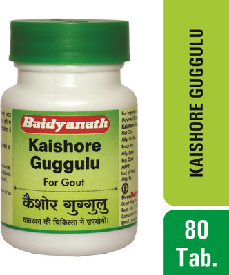 Baidyanath Kaishore Guggulu 80 Tablets(Pack of 2, 80 Tablets)