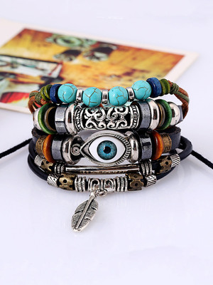 ruby collection Leather Bracelet