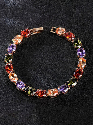 YELLOW CHIMES Alloy Gold-plated Bracelet