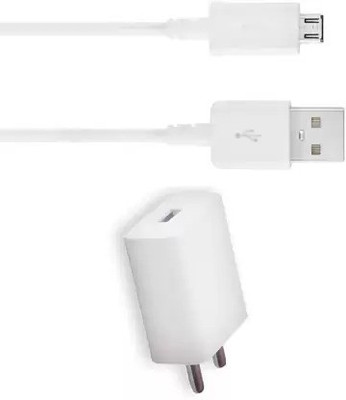 A2 Gold 2.4 A Wall Charger for Mobile with Detachable Cable(White)