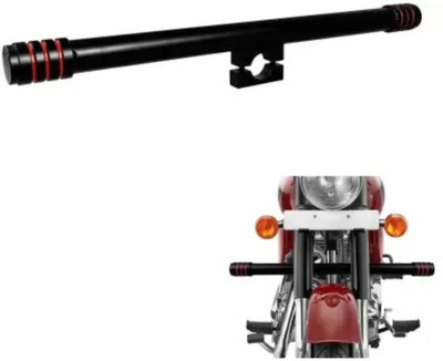 DOLSHACOB Leg Guard Crash Safety Single Rod/Bar for Bullet Classic 350/500cc,Electra 350cc Bike Crash Guard(Royal Enfield)