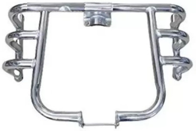 DOLSHACOB Crash Guard Airfly 3ROD Full Chrome Leg Guard for Bullet(Royal Enfield)