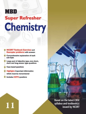 MBD Super Refresher Chemistry Class 11 CBSE (E) (2022-23)(Paperback, Team of Editors)