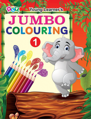 Jumbo Colouring Red Book(English, Paperback, Goodwill Publishing House)