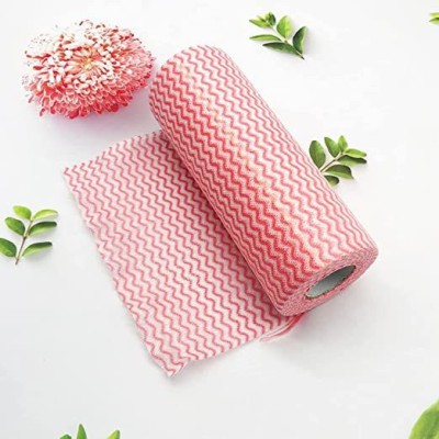 STARDOM MART KITCHEN ROLL PACK OF 2 Dry Cotton, Microfiber Cleaning Cloth(2 Units)