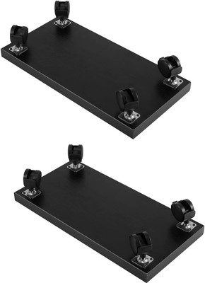 UniAart 2 PCS Wooden CPU Stand, Computer Tower Stand Cart with 4 caster wheels, Wenge CPU Holder(Wooden)